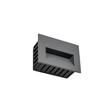 kelvo® STEPART KLV-101-0084 Μοντέρνο Χωνευτό Φωτιστικό Σκαλοπατιού - Διαδρόμου LED 6W 750lm 45° AC 220-240V Αδιάβροχο IP65 Θερμό Λευκό 2700K - Lumileds SMD Chip & TÜV SÜD Driver - Γκρι Ανθρακί Ματ - Μ11.5 x Π5.3 x Υ8.3cm / Q10.63 x 7.61cm - 5 Χρόνια Εγγύηση