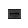 kelvo® STEPART KLV-101-0083 Μοντέρνο Χωνευτό Φωτιστικό Σκαλοπατιού - Διαδρόμου LED 6W 750lm 45° AC 220-240V Αδιάβροχο IP65 Θερμό Λευκό 2700K - Lumileds SMD Chip & TÜV SÜD Driver - Μαύρο Ματ - Μ11.5 x Π5.3 x Υ8.3cm / Q10.63 x 7.61cm - 5 Χρόνια Εγγύηση