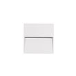kelvo® STEPART KLV-101-0106 Μοντέρνο Φωτιστικό Σκαλοπατιού - Διαδρόμου LED 4W 500lm 45° AC 220-240V Αδιάβροχο IP65 Θερμό Λευκό 2700K - Lumileds SMD Chip & TÜV SÜD Driver - Λευκό Ματ - Μ15 x Π3.5 x Υ15cm - 5 Χρόνια Εγγύηση