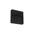 kelvo® STEPART KLV-101-0104 Μοντέρνο Φωτιστικό Σκαλοπατιού - Διαδρόμου LED 4W 500lm 45° AC 220-240V Αδιάβροχο IP65 Θερμό Λευκό 2700K - Lumileds SMD Chip & TÜV SÜD Driver - Μαύρο Ματ - Μ15 x Π3.5 x Υ15cm - 5 Χρόνια Εγγύηση