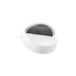 kelvo® STEPART KLV-101-0097 Μοντέρνο Φωτιστικό Σκαλοπατιού - Διαδρόμου LED 3W 375lm 45° AC 220-240V Αδιάβροχο IP65 Θερμό Λευκό 2700K - Lumileds SMD Chip & TÜV SÜD Driver - Λευκό Ματ - Μ16 x Π8 x Υ16cm - 5 Χρόνια Εγγύηση