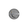 kelvo® STEPART KLV-101-0096 Μοντέρνο Φωτιστικό Σκαλοπατιού - Διαδρόμου LED 3W 375lm 45° AC 220-240V Αδιάβροχο IP65 Θερμό Λευκό 2700K - Lumileds SMD Chip & TÜV SÜD Driver - Γκρι Ανθρακί Ματ - Μ16 x Π8 x Υ16cm - 5 Χρόνια Εγγύηση
