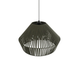 GLOBOSTAR® NUI 205-0070 Boho Κρεμαστό Φωτιστικό Οροφής με Ντουί 1 x E27 AC 220-240V IP20 - Πρασίνο - M60 x Π60 x Υ41cm