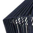 GLOBOSTAR® NUI 205-0072 Boho Κρεμαστό Φωτιστικό Οροφής με Ντουί 1 x E27 AC 220-240V IP20 - Μπλε - M60 x Π60 x Υ41cm