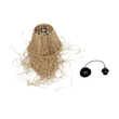 GLOBOSTAR® HERBE 205-0073 Boho Κρεμαστό Φωτιστικό Οροφής με Ντουί 1 x E27 AC 220-240V IP20 - Μπεζ - M30 x Π30 x Υ40cm