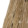 GLOBOSTAR® HERBE 205-0073 Boho Κρεμαστό Φωτιστικό Οροφής με Ντουί 1 x E27 AC 220-240V IP20 - Μπεζ - M30 x Π30 x Υ40cm