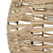 GLOBOSTAR® ROKA 205-0076 Boho Κρεμαστό Φωτιστικό Οροφής με Ντουί 1 x E27 AC 220-240V IP20 - Μπεζ - M25 x Π25 x Υ45cm