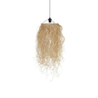 GLOBOSTAR® PIOVERE 205-0078 Boho Κρεμαστό Φωτιστικό Οροφής με Ντουί 1 x E27 AC 220-240V IP20 - Μπεζ - M35 x Π35 x Υ70cm