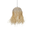 GLOBOSTAR® PLUVIA 205-0081 Boho Κρεμαστό Φωτιστικό Οροφής με Ντουί 1 x E27 AC 220-240V IP20 - Μπεζ - M40 x Π40 x Υ70cm