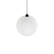 GLOBOSTAR® GABIA 206-0002 Μοντέρνο Κρεμαστό Φωτιστικό Οροφής με Ντουί 1 x E27 AC 220-240V IP20 - Λευκό - Μ40 x Π40 x Υ42cm