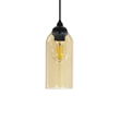 GLOBOSTAR® TUBE 206-0031 Μοντέρνο Κρεμαστό Φωτιστικό Οροφής με Ντουί 1 x E27 AC 220-240V IP20 - Mελί - Μ10 x Π10 x Υ24cm