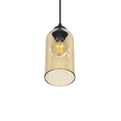 GLOBOSTAR® TUBE 206-0031 Μοντέρνο Κρεμαστό Φωτιστικό Οροφής με Ντουί 1 x E27 AC 220-240V IP20 - Mελί - Μ10 x Π10 x Υ24cm