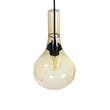 GLOBOSTAR® ΤΟΝΕ 206-0035 Μοντέρνο Κρεμαστό Φωτιστικό Οροφής με Ντουί 1 x E27 AC 220-240V IP20 - Mελί - Μ20 x Π20 x Υ36cm