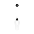 GLOBOSTAR® BOHEMIA 206-0039 Μοντέρνο Κρεμαστό Φωτιστικό Οροφής με Ντουί 1 x E27 AC 220-240V IP20 - Διάφανο - Μ15 x Π15 x Υ40cm