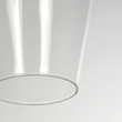 GLOBOSTAR® BOHEMIA 206-0039 Μοντέρνο Κρεμαστό Φωτιστικό Οροφής με Ντουί 1 x E27 AC 220-240V IP20 - Διάφανο - Μ15 x Π15 x Υ40cm