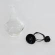 GLOBOSTAR® TORU 206-0042 Μοντέρνο Κρεμαστό Φωτιστικό Οροφής με Ντουί 1 x E27 AC 220-240V IP20 - Διάφανο - Μ20 x Π20 x Υ31cm