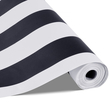 Ταπετσαρία τοίχου VEVOR Peel and Stick, 45cm x 15m Χαρτί επαφής μαύρο λευκό μοντέρνο γεωμετρικό αδιάβροχο αυτοκόλλητο, εύκολο στον καθαρισμό διακοσμητικό τοίχου βινυλίου ρολό για υπνοδωμάτιο, κουζίνα, γραφείο, μπάνιο