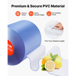 VEVOR Διαφανής Λωρίδα Κουρτίνας PVC, Μήκος 30,8 m x Πλάτος 30,5 cm, Θερμομονωτική Πλαστική Λωρίδα Πόρτας σε Ρολό Χύμα, Λωρίδες Κουρτίνας για Ψυγείο Κατάψυξης για Πόρτες Σούπερ Μάρκετ, Γκαράζ, Αποθήκη