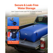 Κύστη αποθήκευσης νερού VEVOR 1000L μεγάλης χωρητικότητας, τσάντα νερού, φορητό & πτυσσόμενο δοχείο μαλακού νερού, στεγανή & ανθεκτική σε σχίσιμο δεξαμενή αποθήκευσης νερού έκτακτης ανάγκης από PVC για τροχόσπιτα & εξωτερική χρήση