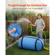 Κύστη αποθήκευσης νερού VEVOR, μαλακή σακούλα νερού TPU μεγάλης χωρητικότητας 132L, φορητά και πτυσσόμενα δοχεία αποθήκευσης νερού, στεγανή και ανθεκτική στη φθορά δεξαμενή νερού για τροχόσπιτα για άρδευση σε εξωτερικούς χώρους, για κατασκήνωση και εξωτερική χρήση