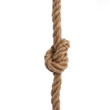 GLOBOSTAR® ROPE 01018 Boho Κρεμαστό Φωτιστικό Οροφής με Ντουί 1 x E27 AC 220-240V IP20 - Μπεζ - Μ3.5 x Π3.5 x Υ200cm