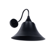 GLOBOSTAR® BELL 01038 Vintage Φωτιστικό Τοίχου - Απλίκα με Ντουί 1 x E27 AC 220-240V IP20 - Μαύρο - Μ35 x Π28.5 x Υ30cm