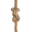 GLOBOSTAR® ROPE 01278 Vintage Κρεμαστό Φωτιστικό Οροφής με Ντουί 1 x E27 AC 220-240V IP20 - Μπεζ - Μ3.5 x Π3.5 x Y100cm