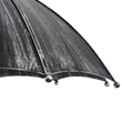 GLOBOSTAR® UMBRELLA 01407 Vintage Κρεμαστό Φωτιστικό Οροφής με Ντουί 5 x E27 AC 220-240V IP20 - Ασημί - Μ60 x Π60 x Y65cm