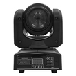 Επαγγελματική Κινούμενη Ρομποτική Διπλή Κεφαλή Beam CREE LED 10W & SPOT 4x10W 230V DMX512 RGBW GloboStar 51136