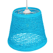 GLOBOSTAR® PLAYROOM 00995 Vintage Κρεμαστό Φωτιστικό Οροφής με Ντουί 1 x E27 AC 220-240V IP20 - Μπλε - Μ32 x Π32 x Υ27cm