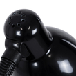GLOBOSTAR® STUDENT 01530 Μοντέρνο Επιτραπέζιο Φωτιστικό Πορτατίφ με Ντουί 1 x E27 AC 220-240V IP20 - Μαύρο - Μ12 x Π12 x Υ32cm