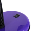 GLOBOSTAR® STUDENT 01537 Μοντέρνο Επιτραπέζιο Φωτιστικό Πορτατίφ με Ντουί 1 x E27 AC 220-240V IP20 - Μωβ - Μ12 x Π12 x Υ32cm