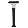 GLOBOSTAR® VEGGIE 12115 Φωτιστικό Κολωνάκι Κήπου LED 10W 500lm 120° με Ενσωματωμένο Φωτοβολταϊκό Panel 6V 2W & Επαναφορτιζόμενη Μπαταρία Li-ion 3.2V 6000mAh με Αισθητήρα Κίνησης-Ημέρας-Νύχτας Αδιάβροχο IP65 Ψυχρό Λευκό 6000K - Γκρι Ανθρακί - Μ26.5 x Π26.5 x Υ60cm - 2 Χρόνια Εγγύηση