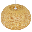 GLOBOSTAR® SAN TROPEZ 01627 Boho Κρεμαστό Φωτιστικό Οροφής με Ντουί 1 x E27 AC 220-240V IP20 - Μπεζ - Μ60 x Π60 x Υ29cm
