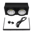 Προβολέας LED COB DMX512 Strobe Blinder Matrix Light 200 Watt (2x100w) Ψυχρό Λευκό 6000k GloboStar 51162