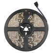 GLOBOSTAR® LUMAR 70129 Ταινία LED 14.4W/m 864lm/m 120° DC 12V Αδιάβροχη IP65 60 x SMD5050 Chip/m Πολύχρωμο RGB Dimmable - Μ500 x Π1 x Υ0.2cm - Ρολό 5 Μέτρων - 5 Χρόνια Εγγύηση