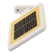 GLOBOSTAR® ARCOR 71508 Προβολέας με Ανιχνευτή PIR / Αισθητήρα Κίνησης LED 10W 500lm 180° DC 5V με Φωτοβολταϊκό Panel 5V 0.3W & Επαναφορτιζόμενη Μπαταρία Li-ion 3.2V 1200mAh Αδιάβροχο IP54 Ψυχρό Λευκό 6000K - Sanan SMD Chip - Λευκό - Μ19 x Π11 x Υ29cm - 2 Χρόνια Εγγύηση