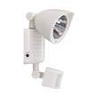 GLOBOSTAR® ARCOR 71508 Προβολέας με Ανιχνευτή PIR / Αισθητήρα Κίνησης LED 10W 500lm 180° DC 5V με Φωτοβολταϊκό Panel 5V 0.3W & Επαναφορτιζόμενη Μπαταρία Li-ion 3.2V 1200mAh Αδιάβροχο IP54 Ψυχρό Λευκό 6000K - Sanan SMD Chip - Λευκό - Μ19 x Π11 x Υ29cm - 2 Χρόνια Εγγύηση