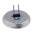GLOBOSTAR® G4BACK 76107 Λάμπα G4 LED 3W 360lm 120° DC 12-24V IP20 Ψυχρό Λευκό 6000K Dimmable - Sanan SMD Chip - Back Pin - Μ2.9 x Π2.9 x Υ0.8cm - 2 Χρόνια Εγγύηση