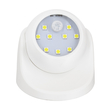 GloboStar® 79000 Λευκό Φωτιστικό Μπαταρίας σε Σχήμα Κάμερας LED SMD 3W 300lm με Αισθητήρα Ημέρας-Νύχτας και PIR Αισθητήρα Κίνησης Ψυχρό Λευκό 6000K