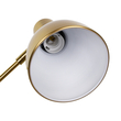 GloboStar® ZETO 00836 Μοντέρνο Επιτραπέζιο Φωτιστικό Πορτατίφ Μονόφωτο 1 x E27 IP20 Χρυσό Μέταλλο - Μ- x Π- x Υ72cm