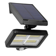 GLOBOSTAR® ORVION 71483 Προβολέας με IR Ασύρματο Χειριστήριο LED 20W 1000lm 120° DC 5V με Φωτοβολταϊκό Panel 5V 1W & Επαναφορτιζόμενη Μπαταρία Li-ion 3.2V 2400mAh Αδιάβροχο IP65 Ψυχρό Λευκό 6000K Dimmable - Sanan SMD Chip - Μαύρο - Μ12.5 x Π3.5 x Υ10cm - 2 Χρόνια Εγγύηση
