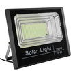GLOBOSTAR® HERMES 71558 Προβολέας με IR Ασύρματο Χειριστήριο LED 200W 10000lm 120° DC 5V με Φωτοβολταϊκό Panel 5V 20W & Επαναφορτιζόμενη Μπαταρία Li-ion 3.2V 20000mAh Αδιάβροχο IP66 Ψυχρό Λευκό 6000K Dimmable - Sanan SMD Chip - Μαύρο - Μ35 x Π29 x Υ7.5cm - 2 Χρόνια Εγγύηση