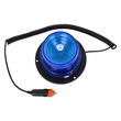 GloboStar® 85152 PRO Series Φάρος Σήμανσης Οχήματος Αστυνομίας για Αυτοκίνητα & Φορτηγά STROBE LED 10W DC 12-24V Αδιάβροχος IP65 Μπλε