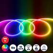 GLOBOSTAR® TUBARE 70588 Ταινία Neon Flex LED 18W/m 1260lm/m 360° DC 24V Αδιάβροχο IP68 60 x SMD 5050 Chip/m Πολύχρωμο RGB Dimmable - Μ500 x Π2.1 x Υ2.1cm - Ρολό 5 Μέτρων - 2 Χρόνια Εγγύηση