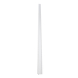 GLOBOSTAR® ALP-PLASTERIN GYPSO 70840-3M Χωνευτό Προφίλ Αλουμινίου Ειδικό για Δημιουργία Κρυφού Φωτισμού σε Γυψοσανίδα με Λευκό Γαλακτερό Πατητό Κάλυμμα για Ταινίες LED IP20 - Ασημί & Λευκό - Μ300 x Π9.7 x Υ2cm - Πακέτο 5 Τεμαχίων