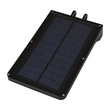 GLOBOSTAR® RASOL 71465 Προβολέας με Ανιχνευτή PIR / Αισθητήρα Κίνησης LED 4W 200lm 120° DC 5V με Φωτοβολταϊκό Panel 5V 0.3W & Επαναφορτιζόμενη Μπαταρία Li-ion 3.2V 2200mAh Αδιάβροχο IP65 Ρυθμιζόμενο Λευκό CCT με Χειριστήριο από 2700K έως 6000K Dimmable - Sanan SMD Chip - Μαύρο - Μ20.5 x Π11 x Υ3cm - 2 Χρόνια Εγγύηση