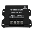 GLOBOSTAR® DIMMERME 73310 Σετ Dimmer με RF Ασύρματο Χειριστήριο με 1 x 30A 720W Κανάλι DC 12-24V 30A 720W Max IP20 - RF2.4Ghz - Μ8.7 x Π6.2 x Υ2cm - 2 Χρόνια Εγγύηση