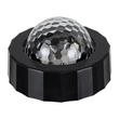GloboStar® 81844 Φορητό Διακοσμητικό Φωτιστικό Ειδικών Φωτορυθμικών Εφέ PARTY Disco LED 3W DC 5V 300mAh Επαναφορτιζόμενο - Sound Activated - Καλώδιο Τροφοδοσίας USB - Βάση με Μαγνήτη - Πολύχρωμo RGB IP20 Μ7.5 x Π7.5 x Υ4.5cm