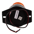 GloboStar® 85195 PRO Series Φάρος Ασφαλείας για Περονοφόρα - Κλαρκ - Αυτοκίνητα & Φορτηγά STROBE LED SMD 5730 40W DC 10-110V Αδιάβροχος IP65 Πορτοκαλί